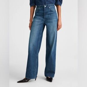 Madewell low-slung baggy jeans, size 28